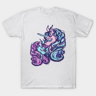 Mother's Day Unicorn w/ Daughter T-Shirt